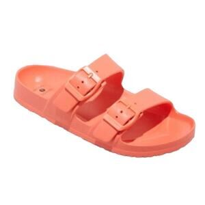 Shade & Shore Coral Beach Pool Sandals Size 6